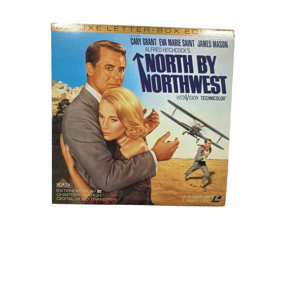 North by Northwest Deluxe Letterbox Edition Laser Disc - Picture 1 of 5